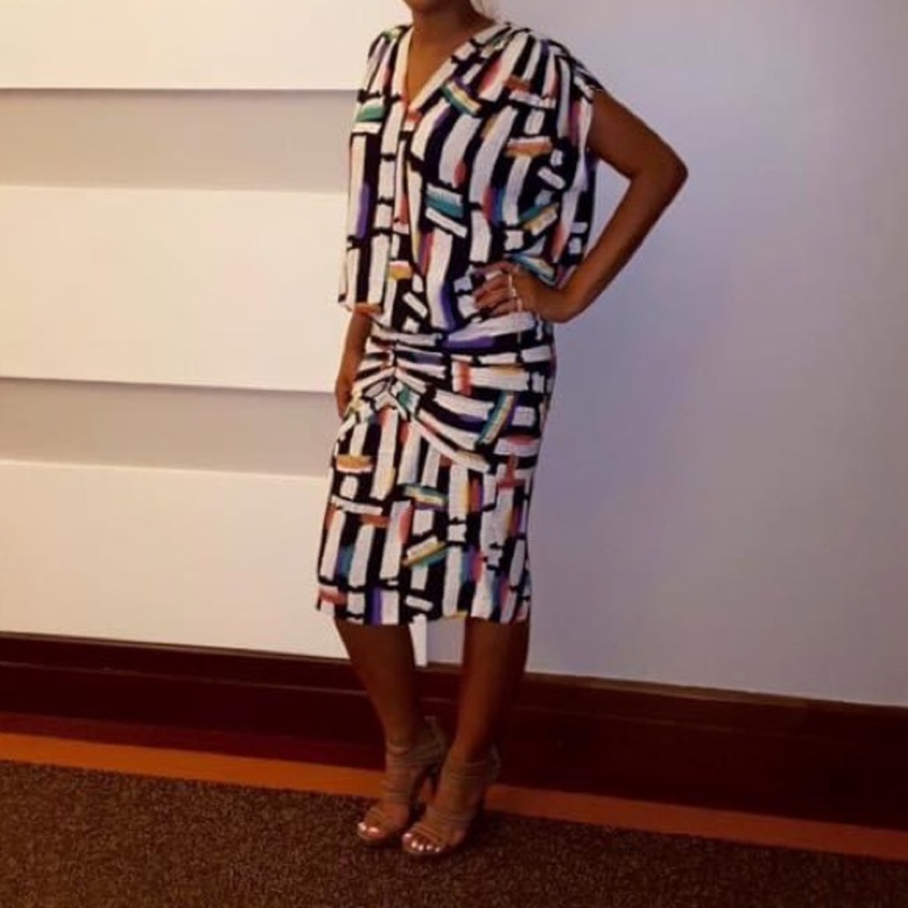 Vintage colorful dress